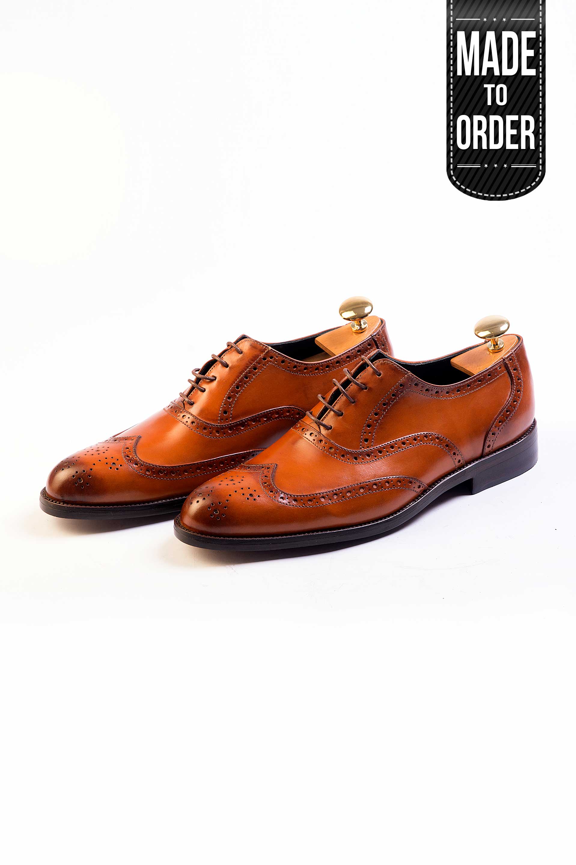 The Salemanco Brogue // Tan