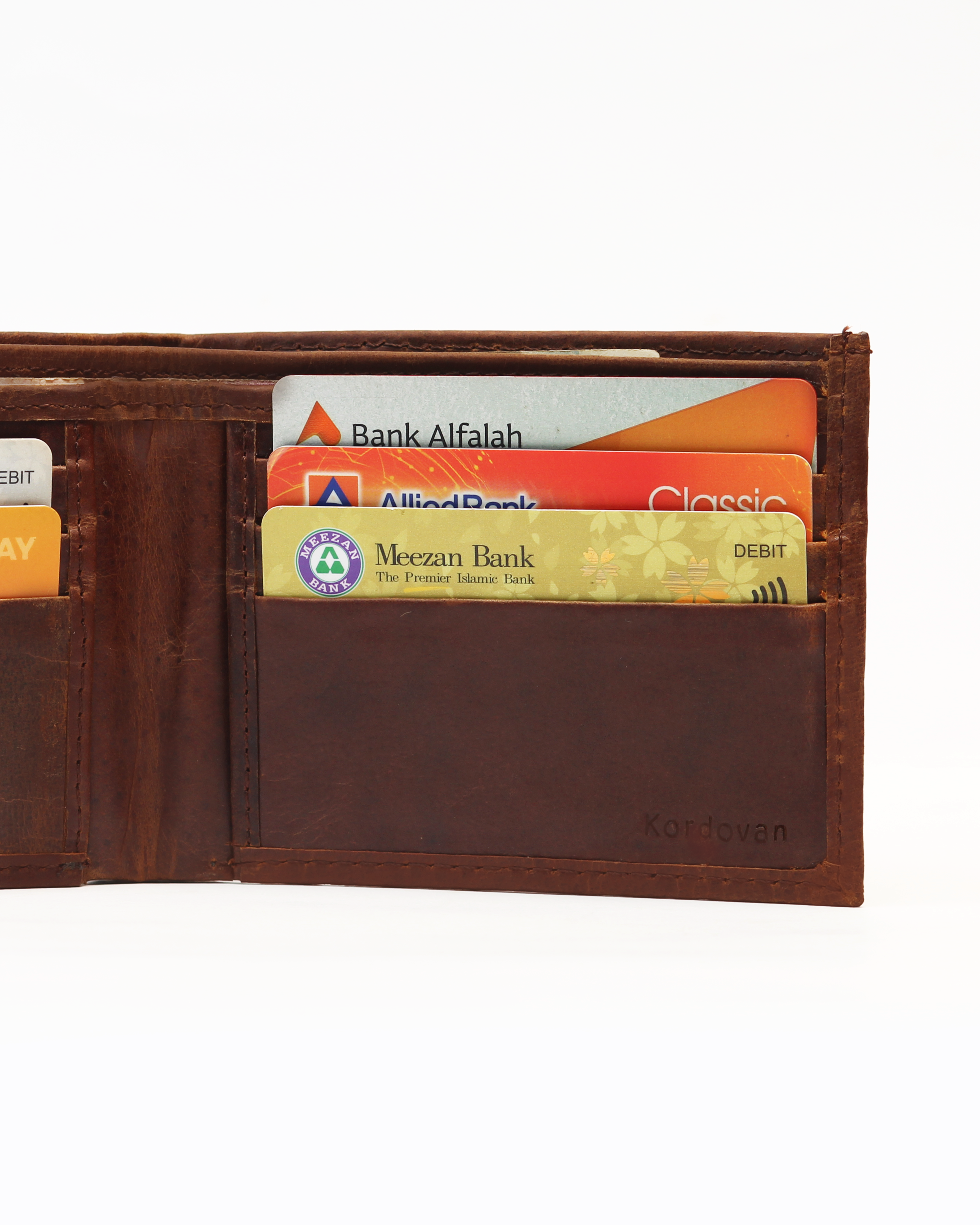 Baronial Wallet | Crazy Horse Leather Bi-Fold Wallet