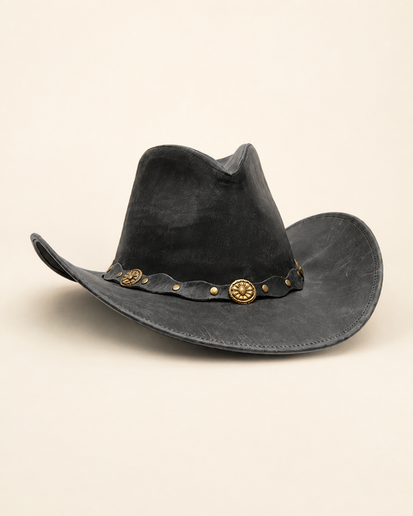 KORDOVAN's Clifford Cowboy Hat // Faded Black