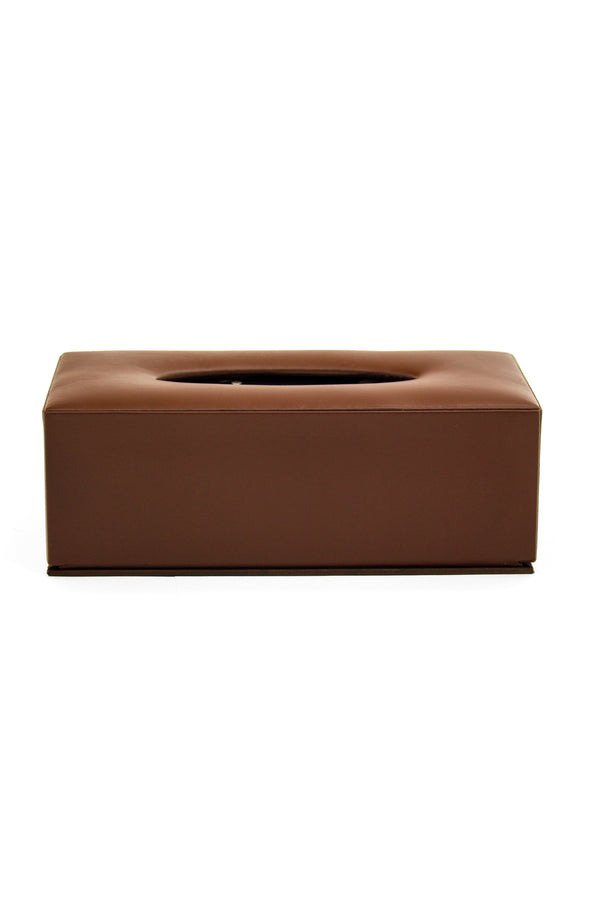 Leather Tissue Box Rectangle | Kordovan Leather Pakistan
