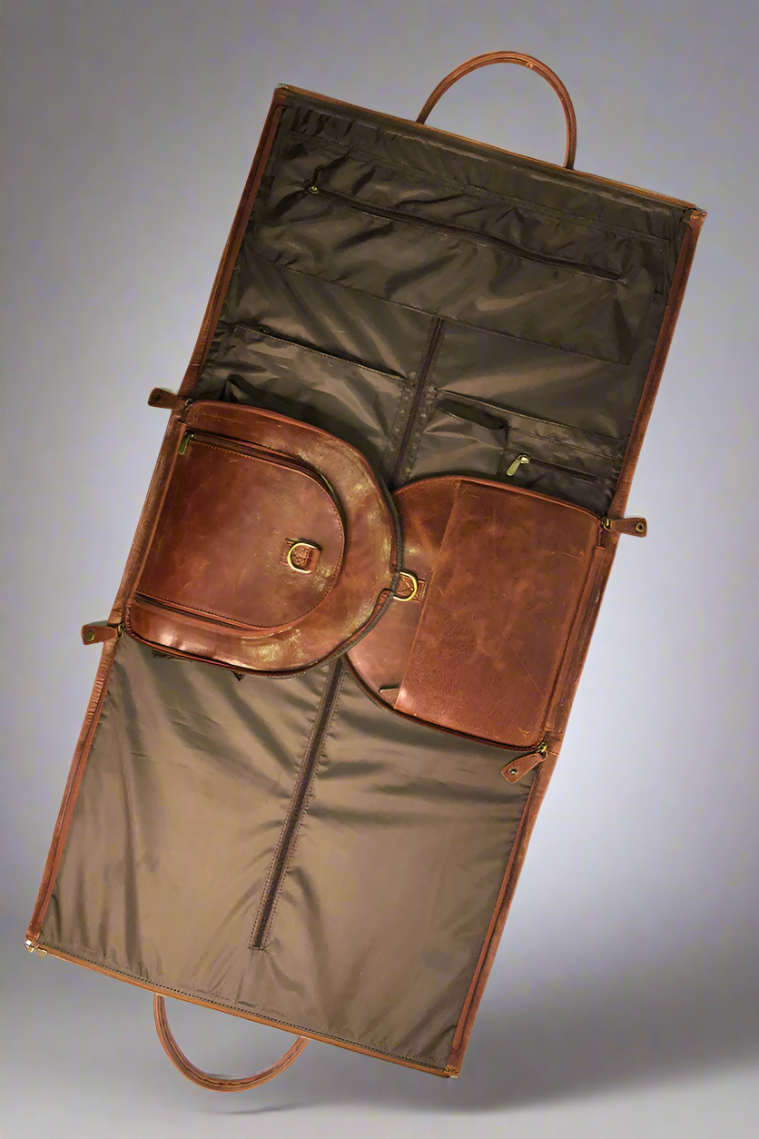 The Traveler // Multi-Function Crazy Horse Leather Duffle Bag