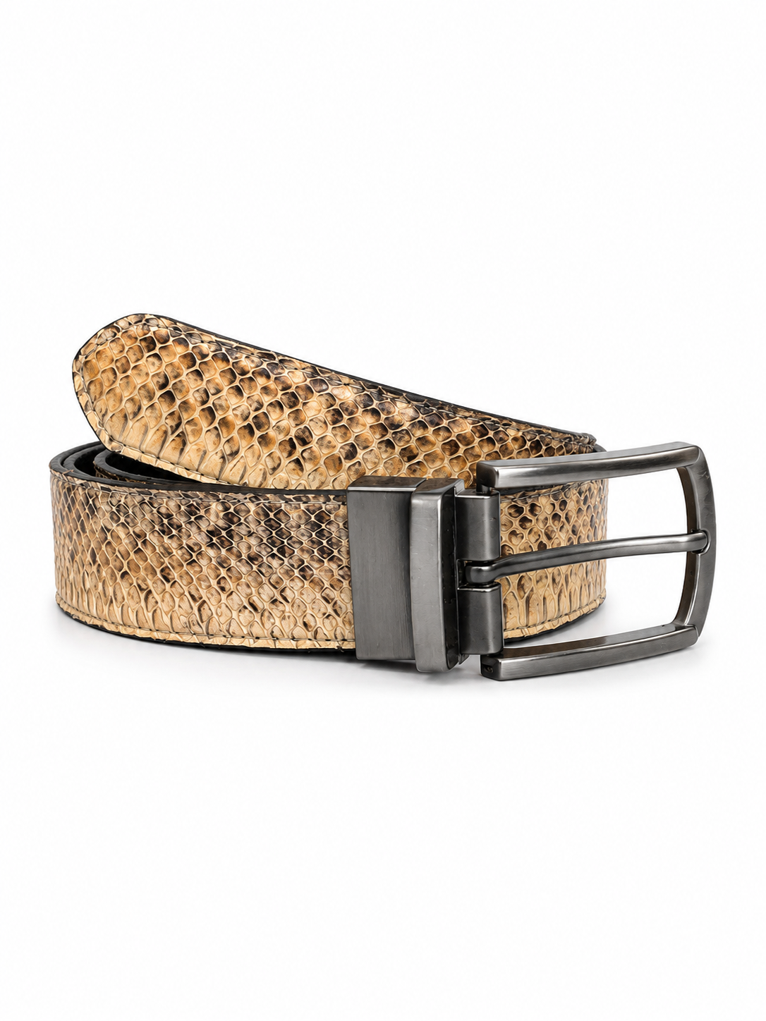 Snake Leather Belt