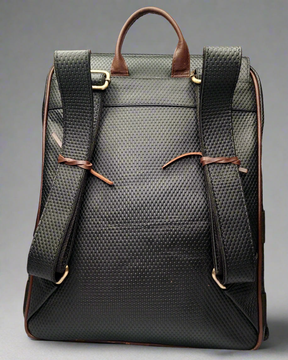 BL Textured Backpack - Black