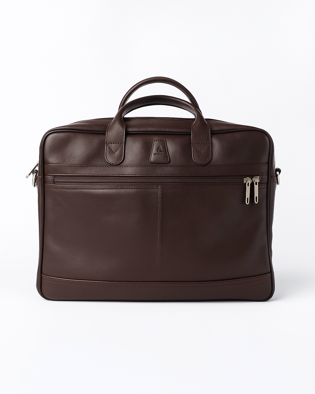 TP Natural Milled leather slim laptop bag by Kordovan