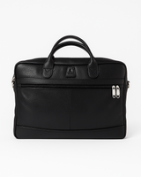 Natural Milled leather slim laptop bag by Kordovan