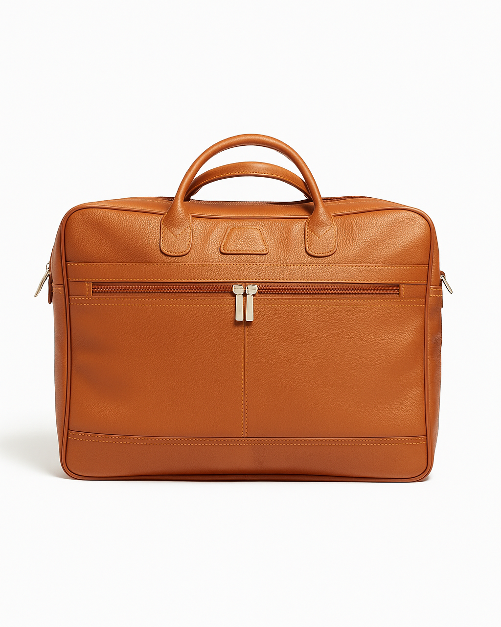 TP Natural Milled leather slim laptop bag by Kordovan