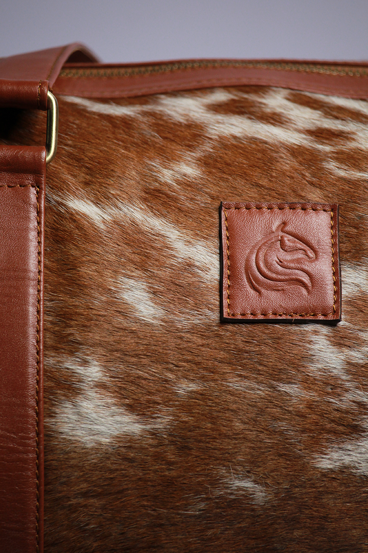 Pinto // Hair-On Duffle Bag