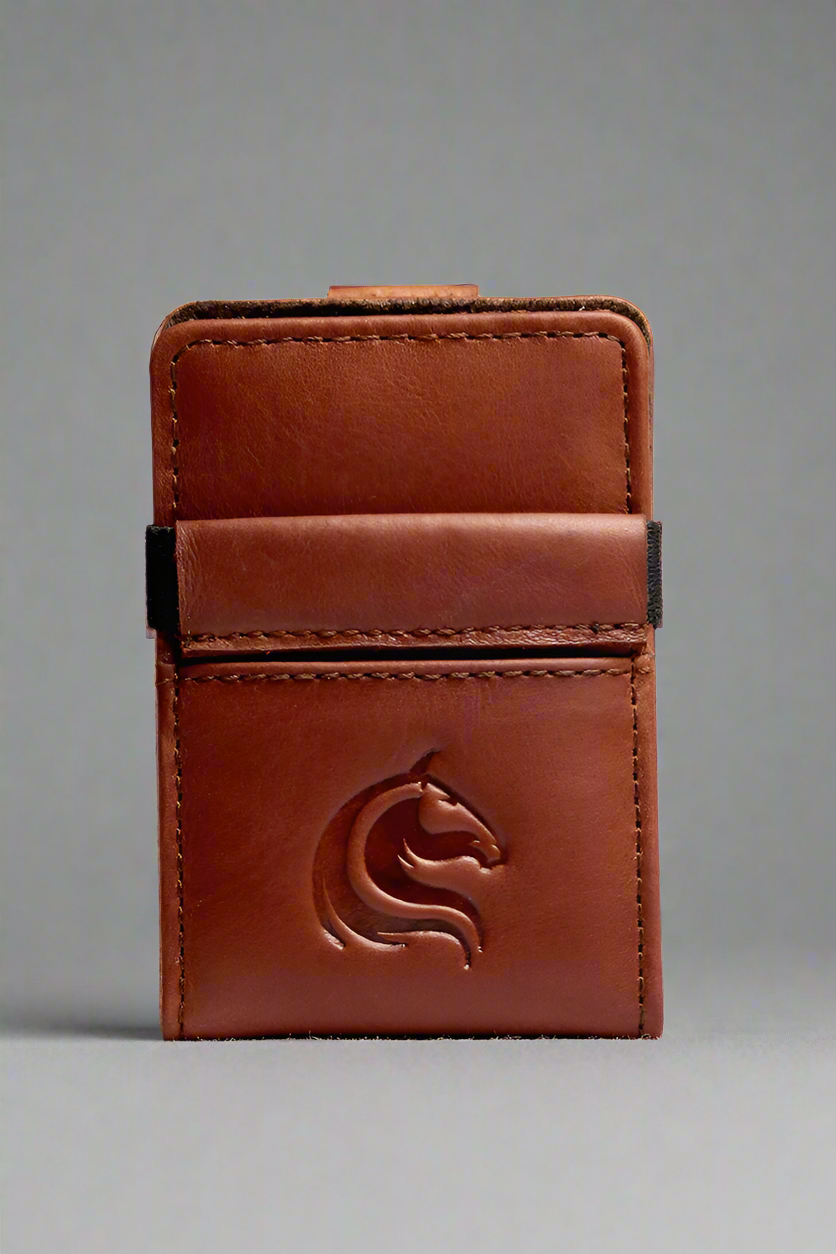 Kodo Vertical 2.0 // RFID Protected Smart & Slim Leather Wallet for Effortless Access