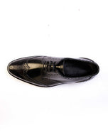 The Salemanco Brogue Black Leather Shoes | Kordovan Leather Pakistan