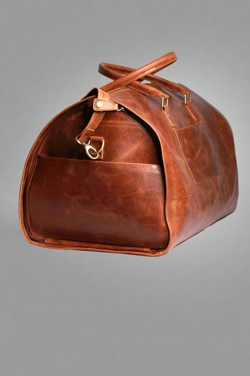 The Traveler // Multi-Function Crazy Horse Leather Duffle Bag
