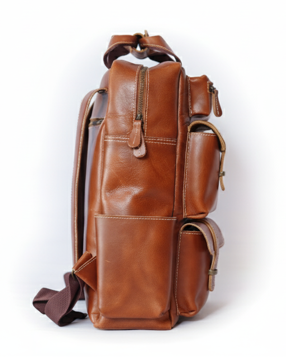 TP The Ambler Tech - Travel Backpack by Kordovan // Vintage Brown