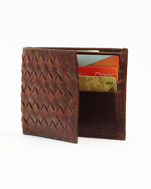 Baronial Wallet | Crazy Horse Leather Bi-Fold Wallet