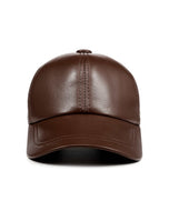 Genuine Sheep Leather Adjustable Baseball Cap — Unisex | Kordovan Leather Pakistan