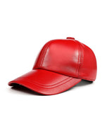 Genuine Sheep Leather Adjustable Baseball Cap — Unisex | Kordovan Leather Pakistan