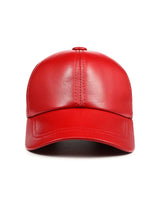 Genuine Sheep Leather Adjustable Baseball Cap // Unisex