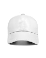 Genuine Sheep Leather Adjustable Baseball Cap // Unisex