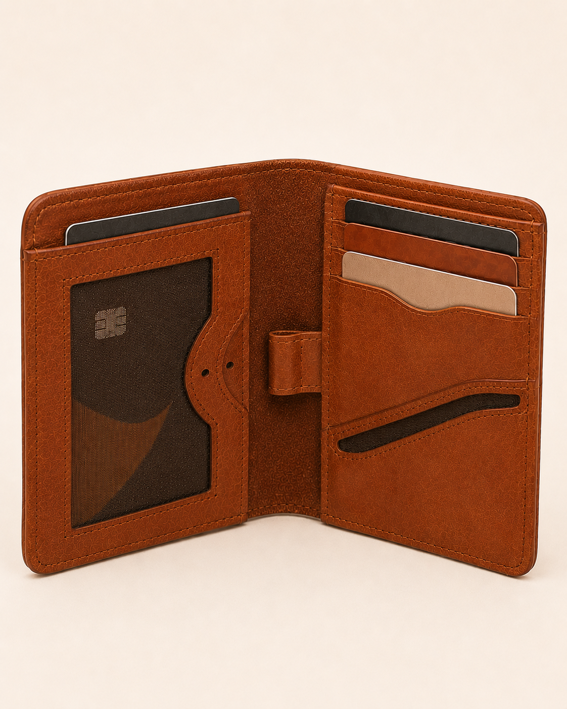 The Bastion – Handcrafted Genuine Leather Bifold Wallet for Men | Slim Classic Everyday Wallet