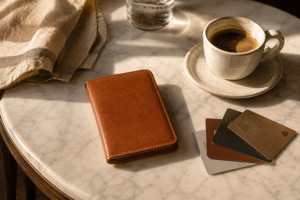 The Bastion – Handcrafted Genuine Leather Bifold Wallet for Men | Slim Classic Everyday Wallet