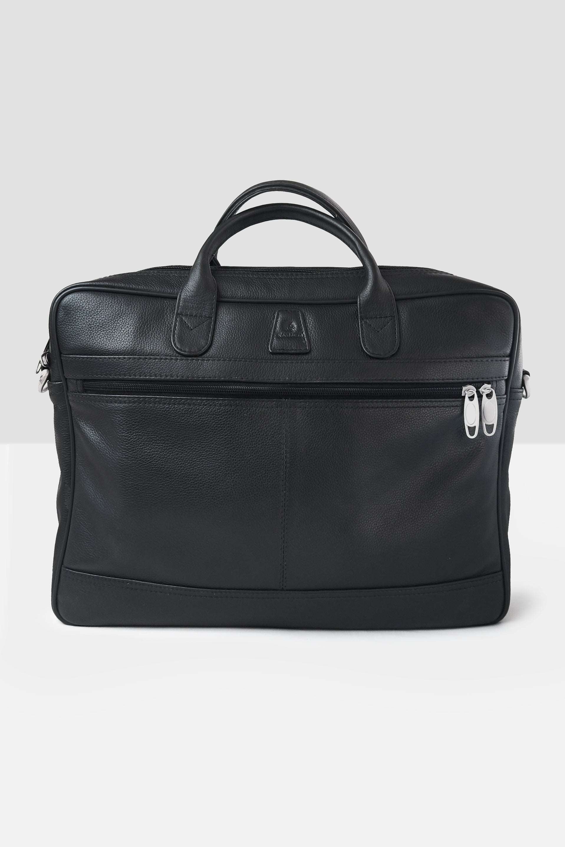 TP Natural Milled leather slim laptop bag by Kordovan