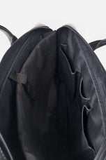 Natural Milled leather slim laptop bag by Kordovan