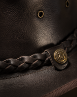 Crushable Premium Genuine Leather Western Cowboy Hat