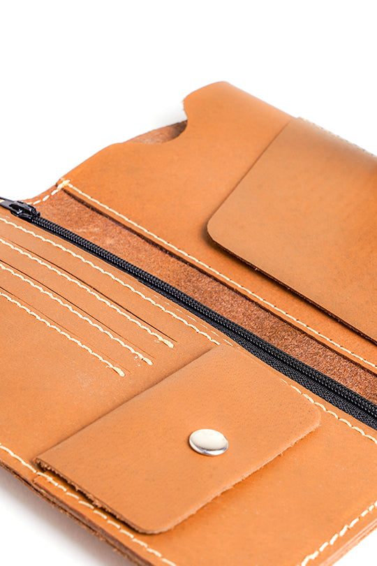 High Grade Traveler's Wallet // Crazy Horse