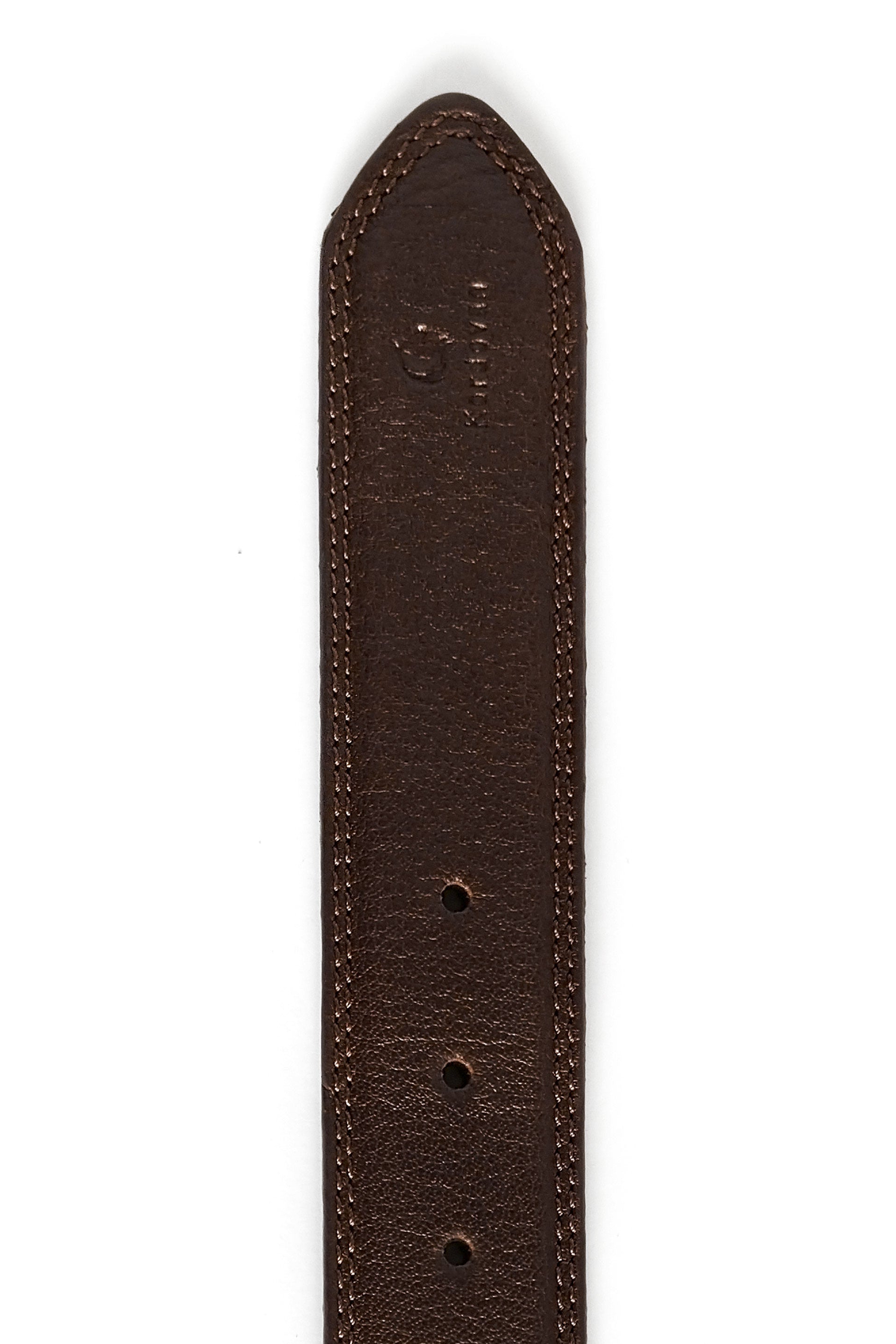 The Executive Double Stitched Belt