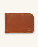 HM The Lord's Wallet in brown leather — front view | Kordovan Pakistan