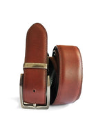 THE ONE — Highchrome Reversible Belt | Kordovan Leather Pakistan