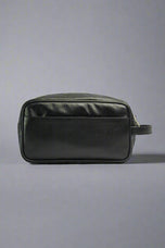 Natural Milled Leather Dopp Kit