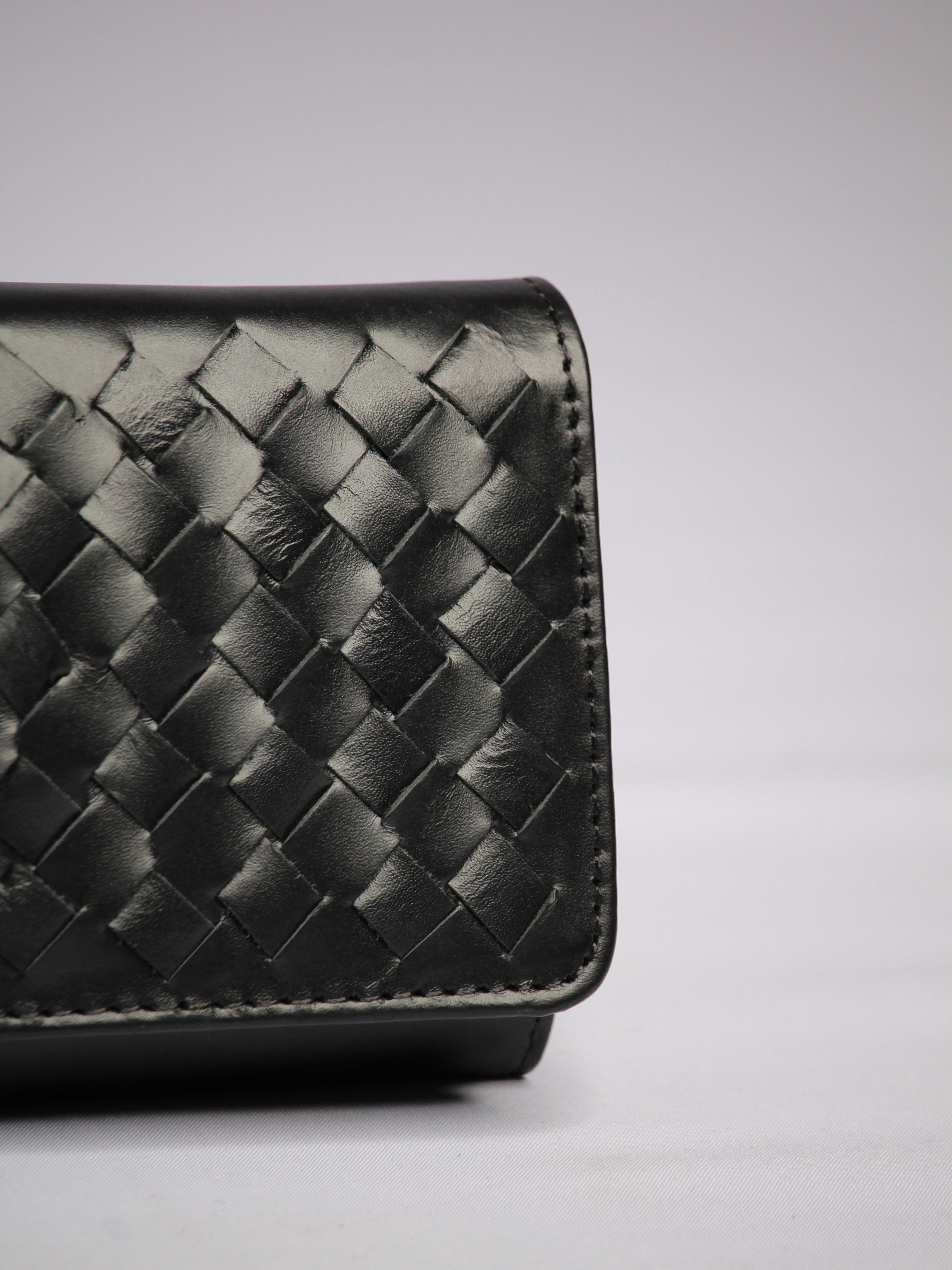 TP The Nova // Weaved Leather Wallet & Clutch