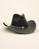 KORDOVAN's Clifford Cowboy Hat // Faded Black