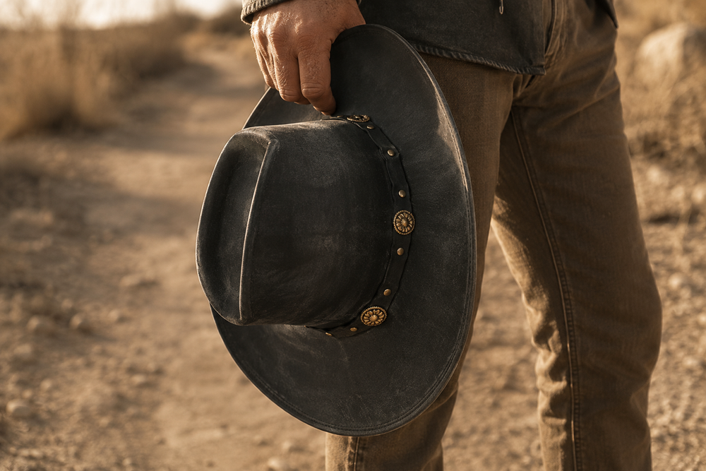 KORDOVAN's Clifford Cowboy Hat // Faded Black