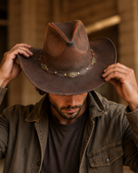 KORDOVAN's Clifford Cowboy Hat // Rustic Brown