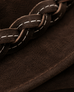 KORDOVAN's Suede Premium Genuine Leather Western Cowboy Hat - Brown