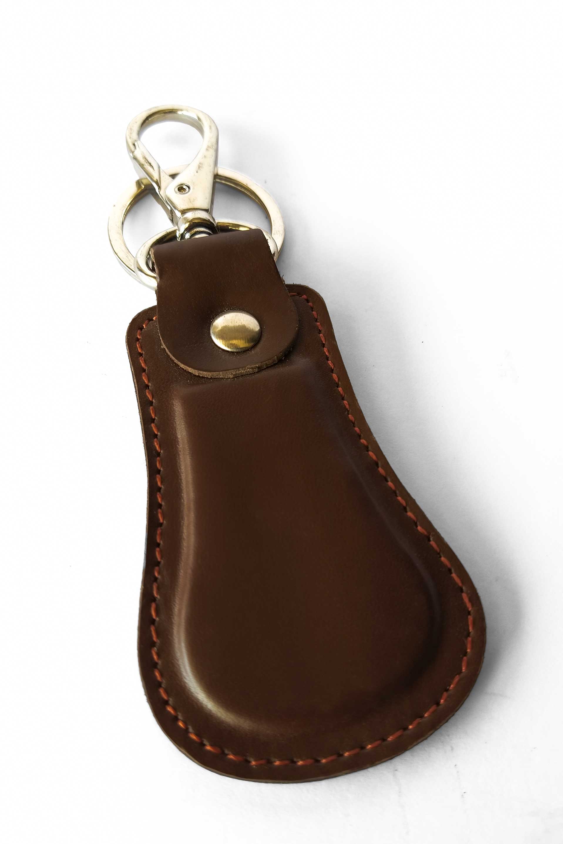 Leather Key Chain with Belt Loop