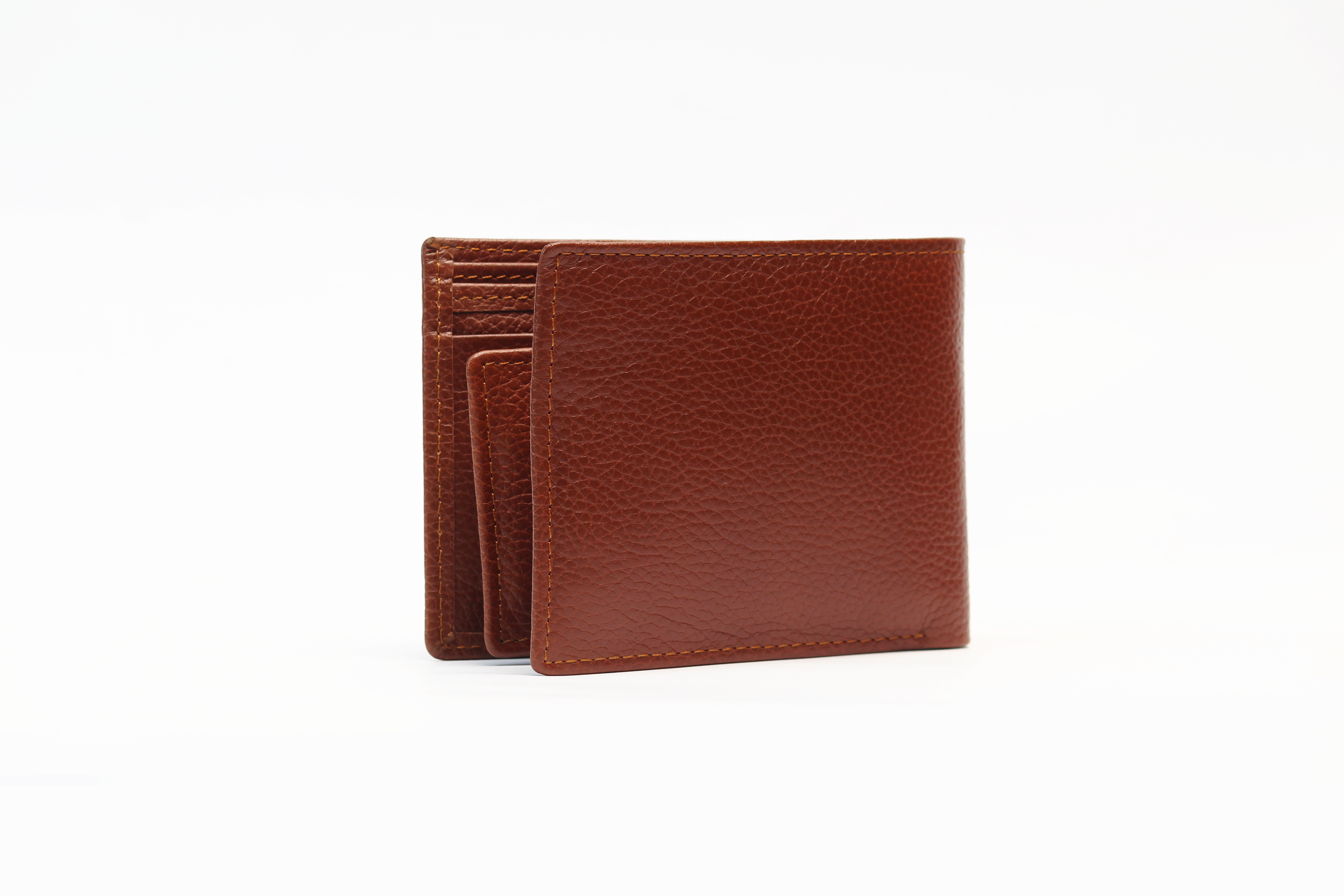 The Kingsman Wallet | Light Brown Bi-Fold Leather Wallet