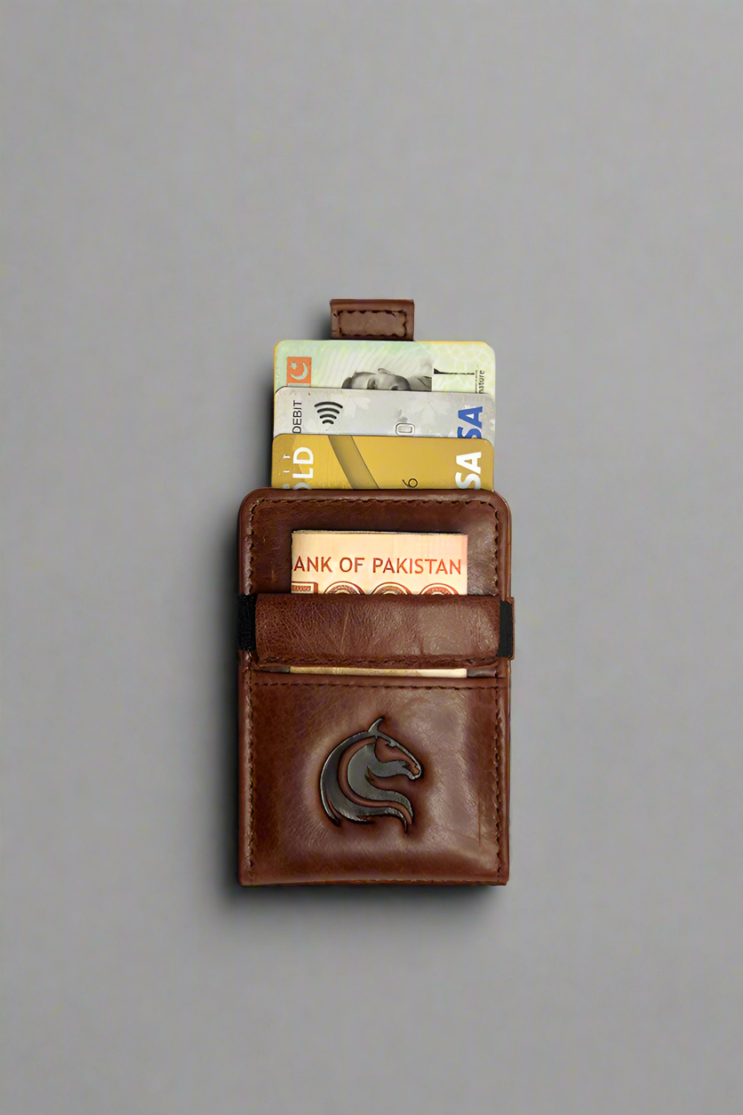 Kodo Vertical 2.0 // RFID Protected Smart & Slim Leather Wallet for Effortless Access