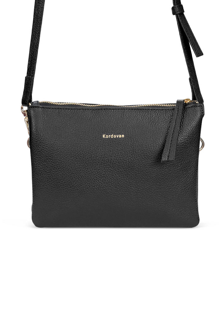 Diana Cross-body Bag // Pebbled Leather