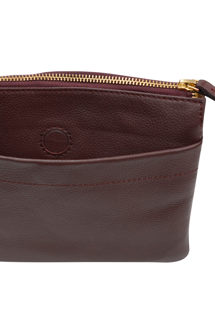 Diana Cross-body Bag // Pebbled Leather