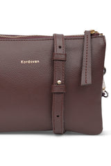 Diana Cross-body Bag // Pebbled Leather