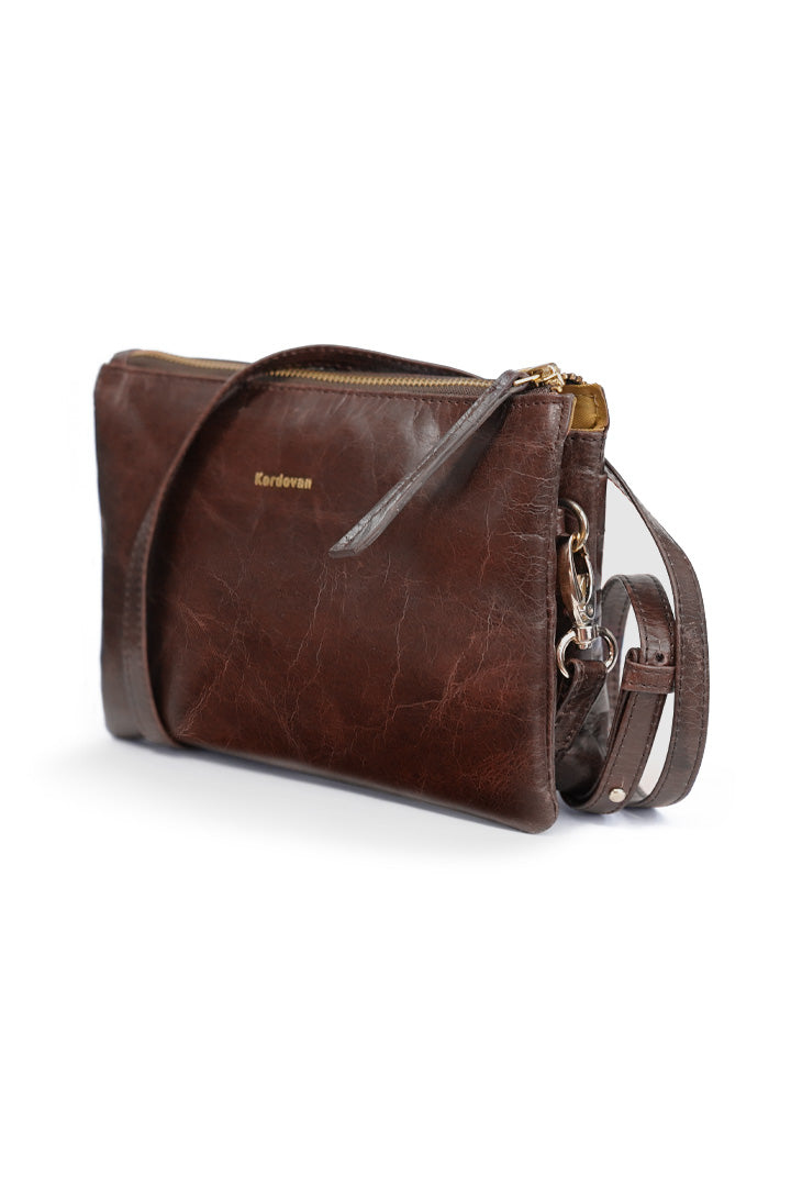 Diana Cross-body Bag // Crazy-Horse Leather