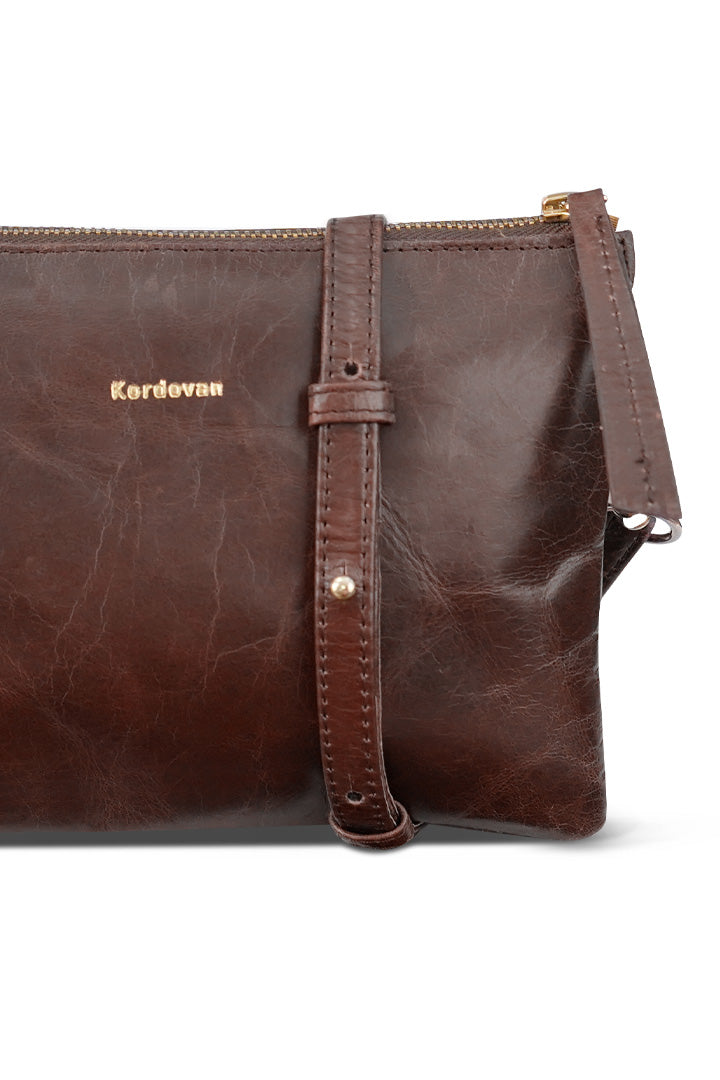 Diana Cross-body Bag // Crazy-Horse Leather