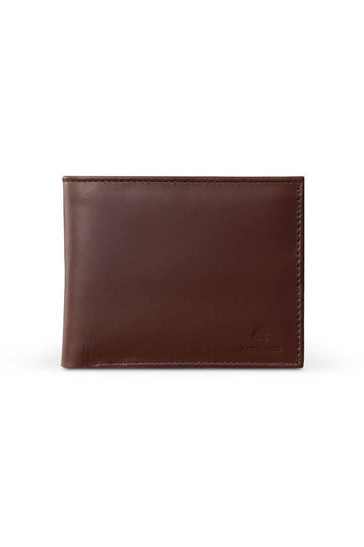 Plain Bifold Nappa Leather Wallet