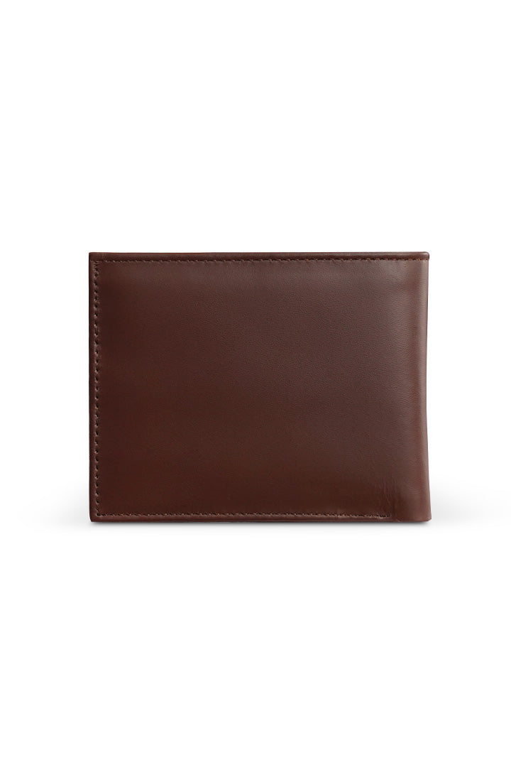 Plain Bifold Nappa Leather Wallet