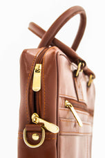The Maverik Leather Laptop Bag | Kordovan Leather Pakistan