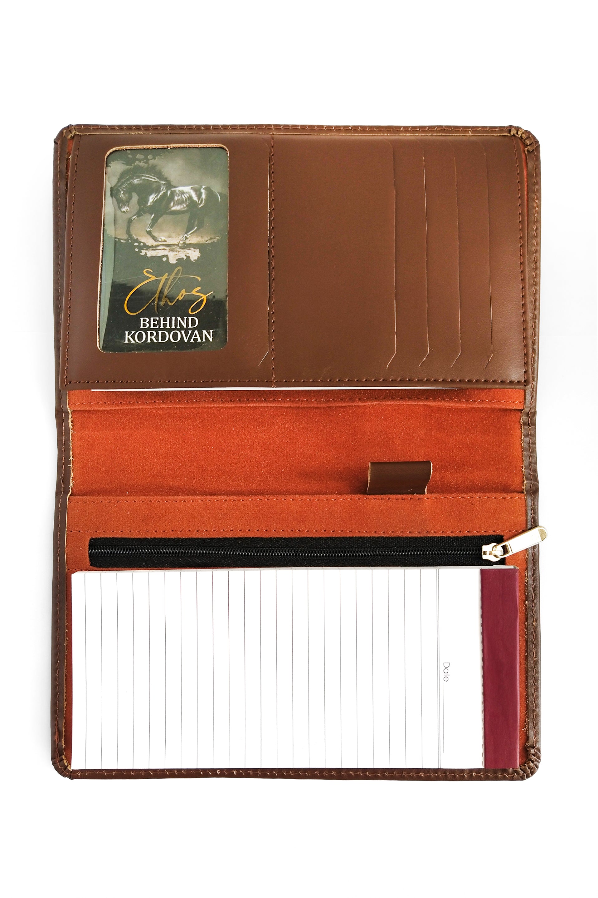 Mini Leather Folio // Note Pad Organizer