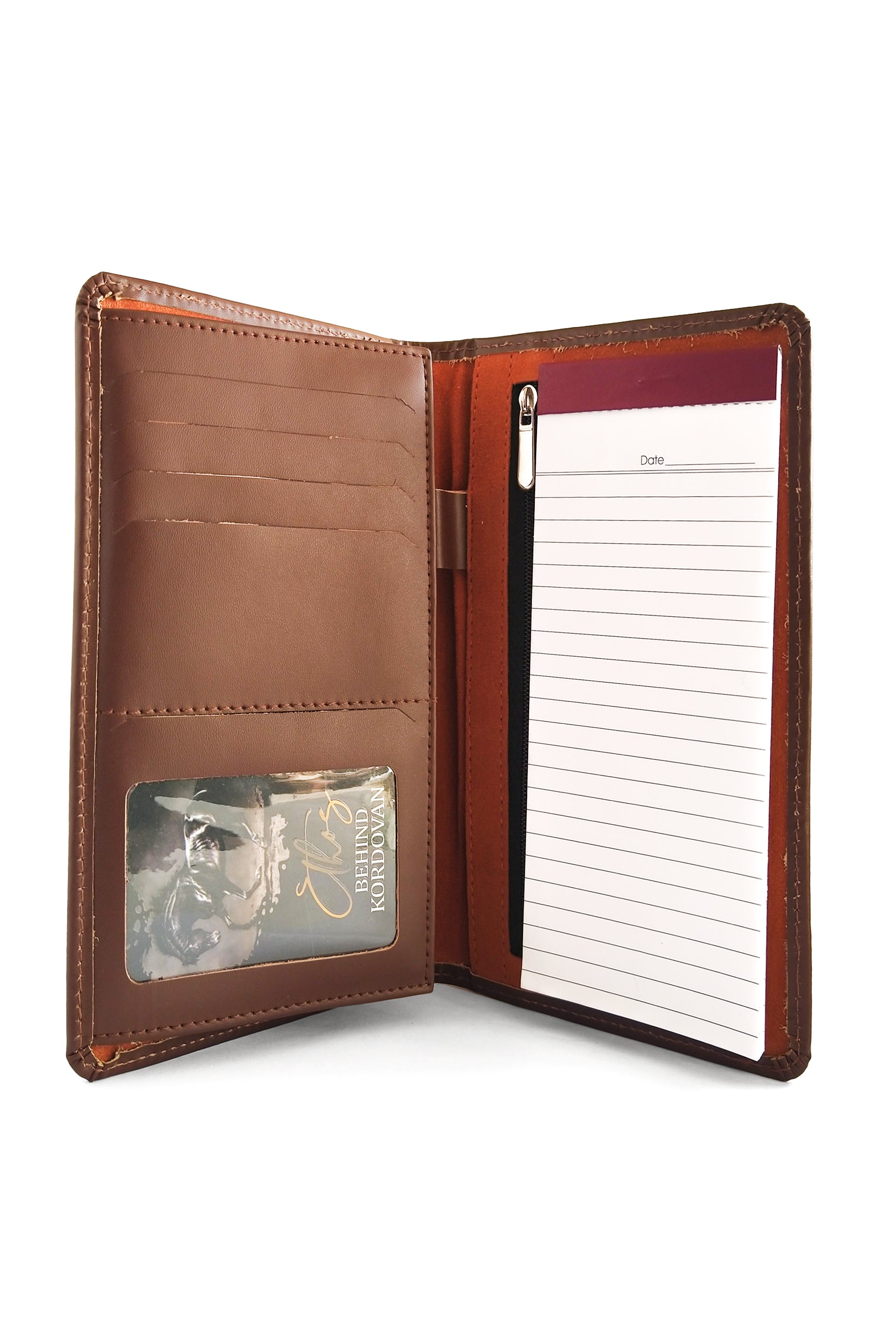 Mini Leather Folio // Note Pad Organizer