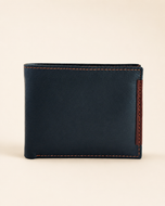 Shelby & Thomas soft milled leather bifold wallet in Thomas shade — front view | Kordovan Pakistan