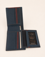 Thomas shade Shelby & Thomas wallet open — card slots, ID flap and cash slots